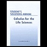Calculus for the Life Sciences (Students Solutions Manual)