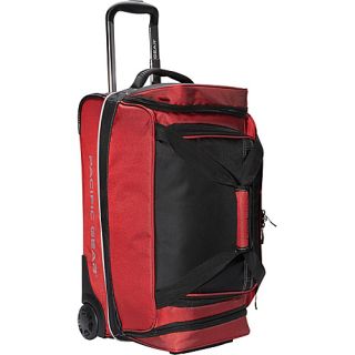 Pacific Gear Drop Zone Carry On Rolling Duffel Bag Red   Trave