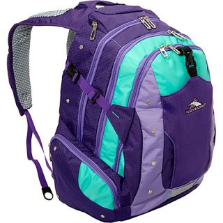 Mayhem Laptop Backpack Deep Purple, Lilac Night, Aquamarine   High S