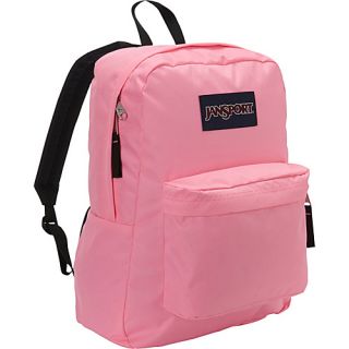 SuperBreak Backpack Pink Pansy   JanSport School & Day Hiking Backpacks