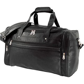 Koskin Leather Sport / Travel Carry On Duffel Bag Black   U.S. Tra