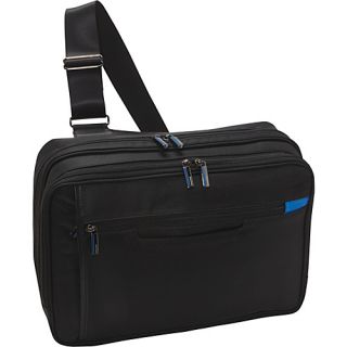 LINCOLN Zippered Laptop Messenger Bag Black   Korchmar Non Wheeled Comp