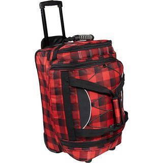 21 Equipment CarryOn Duffel w/ Wheels Lumberjack   Athalon Travel Duffe