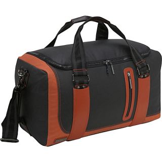 Jet Setter Duffel Bag   Black/Rust