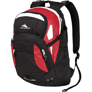 Scrimmage Laptop Daypack Black/Crimson/White   High Sierra School &