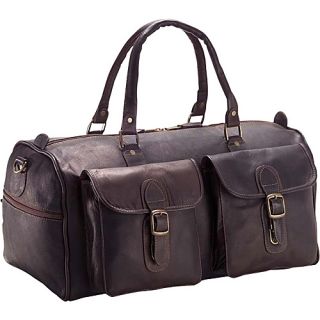 Two Pocket 19 Duffel   Vachetta Cafe