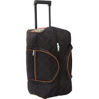 Rolly 21 Carry On Ravinia Black   cinda b Small Rolling Luggage