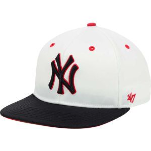 New York Yankees 47 Brand MLB Red Under Snapback Cap