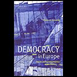 Democracy in Europe The EU and National Polities
