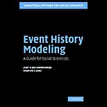 Event History Modeling  A Guide for Social Scientists