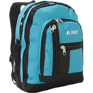 Double Compartment Backpack Turquoise / Black   Everest School & Day Hik