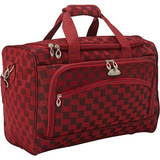 Madrid Personal Duffel EXCLUSIVE Red   American Flyer Travel Duff