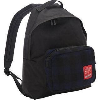 X Woolrich Big Apple Backpack (MD) Buffalo Check Navy/Black  
