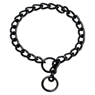 Platinum Pets Coated Chain Training Collar   Black (16 x 2.5mm)