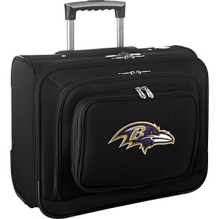 NFL Baltimore Ravens 14 Laptop Overnighter Black   Denco
