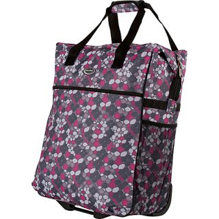 The Big Eazy 20 Rolling Tote Red Eye Petals   CalPak Small Rolling Lugga