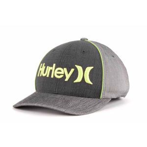 Hurley Youth Only Corp Textures Stretch Fitted Cap