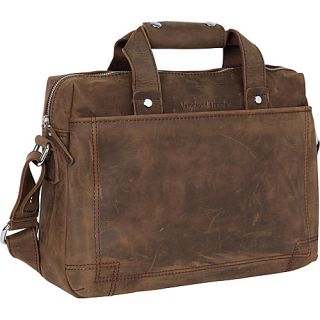 15 Leather Laptop Briefcase Bag Vintage Distress   Vagabond T