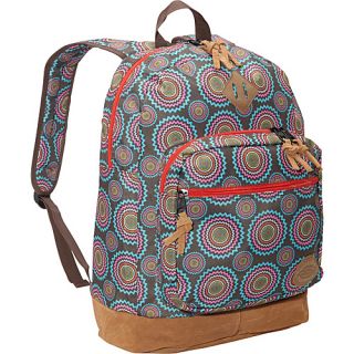 Venice Suede Ric Rac Burst Brown   Dickies Laptop Backpacks