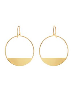 14k Gold Medium Eclipse Earrings