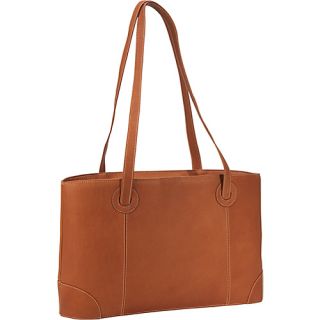 Small Leather Working Tote   Saddle