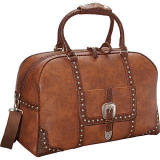 Lake Tahoe Carry on Tote Chestnut/Embossed Brown   Bandana All Purpose D