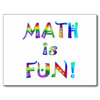 Math is Fun Post Cards