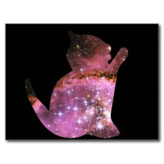 Space Kitty Postcards