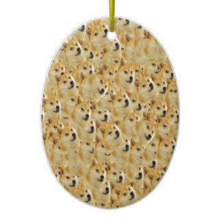 Much Doge Christmas Ornament