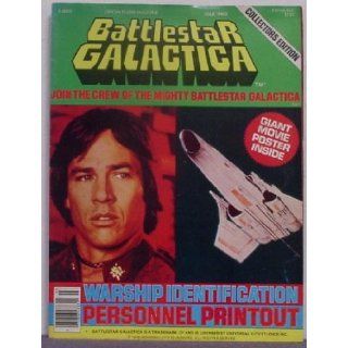 Battlestar Galactica Official Poster Magazine Number 3 Glen Larson and others 9780931550430 Books
