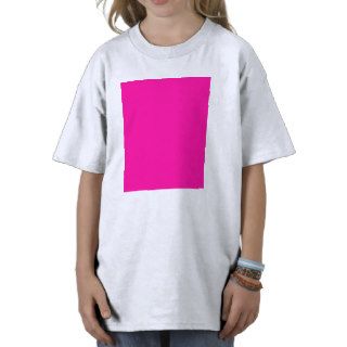 Background Color FF0099 Fuchsia Magenta Hot Pink T shirts