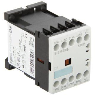 Siemens 3RH11 22 1HB40 Coupling Relay, Size S00, 35mm Standard Mounting Rail, Screw Connection, 22 E Identification Number, 2 NO + 2 NC Contacts, 24VDC Rated Control Supply Voltage Motor Contactors