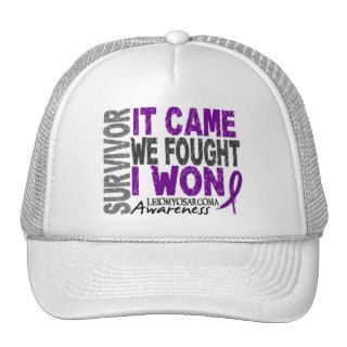 Leiomyosarcoma Survivor It Came We Fought I Won Hat