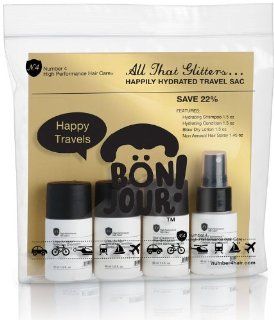 Number 4 Holiday Hydrate Travel Sac  Hair Care Product Sets  Beauty