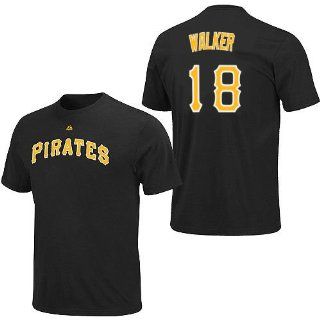 Neil Walker Pittsburgh Pirates Adult Name & Number T Shirt Jersey Lg  Sports Fan Apparel  Sports & Outdoors