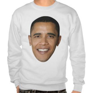 Barack Obama FACE Pull Over Sweatshirts