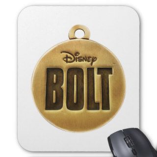 Bolt dog tag Disney Mousepads