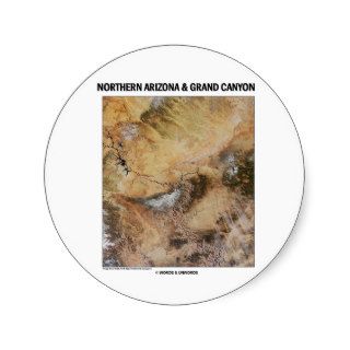 Northern Arizona and Grand Canyon (Picture Earth) Round Stickers