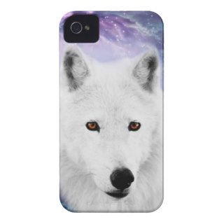 White wolf iPhone 4 Case Mate cases