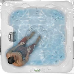 Geo Spas Plug and Play 6 Person 30 Jets Spa with Mahogany Cabinet DISCONTINUED GE730B H