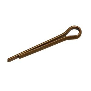 3/32 in. x 1 in. Brass Plated Cotter Pin (3 Pieces) 87748