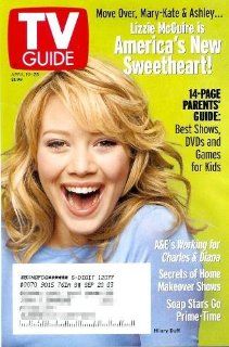 TV Guide   April 19 25, 2003   Lizzie McGuire cover, Charles & Diana, Soap Stars (Volume 51 Number 16) Editors of TV Guide Books