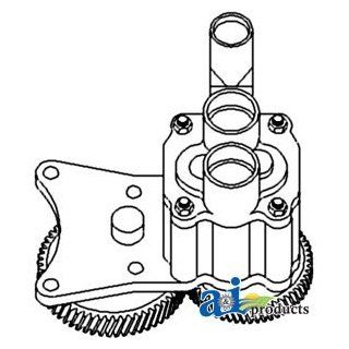 A & I Products Pump, Engine Oil Replacement for Case IH Part Number 3136430R95