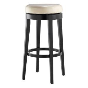 Home Decorators Collection Backless Cream 30 in. H Swivel Bar Stool 0847100400