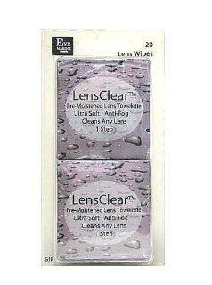 EyeMagine LensClear 1 Step Lens Wipes, 20 Count (Pack of 3) Health & Personal Care