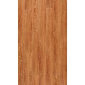 TrafficMASTER InterLock 5 45/64 in. x 35 45/64 in.x 4 mm Traditional Oak Amber Resilient Vinyl Plank Flooring (22.66 sq. ft. /case) TMI201