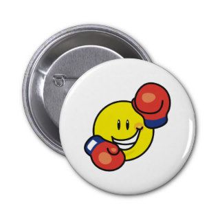 Smiley Boxing Pin