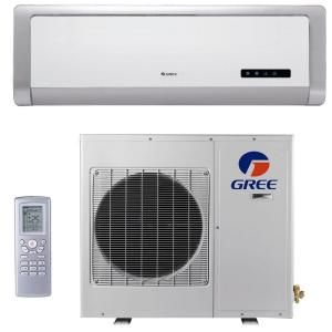 GREE High Efficiency 24,000 BTU Ductless Mini Split Air Conditioner with Heat   208/230V/60Hz DISCONTINUED GWH24ACD3DNA1R