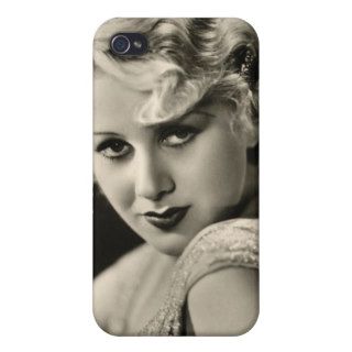 Vintage 1930s Film Star Pinup Covers For iPhone 4