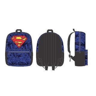 Superman 16" Print Backpack Toys & Games